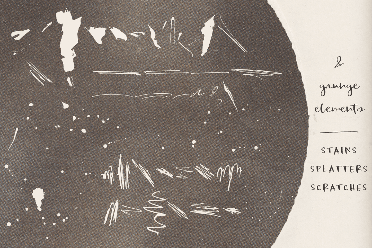 Smoke Signals script font and extras preview 7