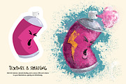 Naive Grunge Procreate Brushes, a Brush Add-On by brushapes.com (Thumbnail 6 of 11)