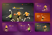 Sport Modern Presentation Template, a Presentation Template by NecrolitSlide (Thumbnail 2 of 9)