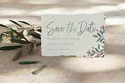 Grey & Pink Wedding Stationery Suite, an Invitation Template by R Whitehurst Design (Thumbnail 5 of 7)