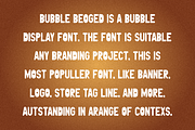 Bubble Beoged - Graffiti Font, a Sans Serif Font by QR Design Studio (Thumbnail 2 of 6)