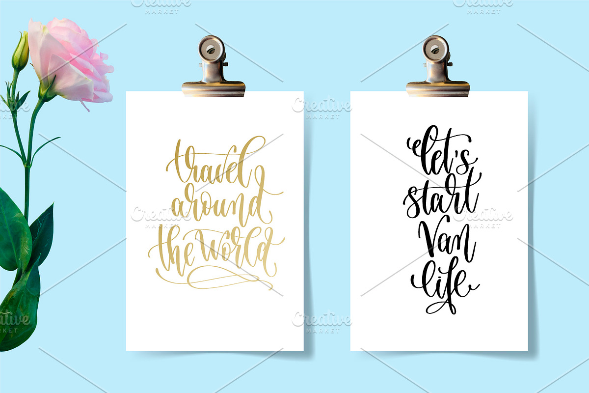 100 TRAVEL ADVENTURE quotes, a Card Template by karakotsya (Photo 2 of 16)