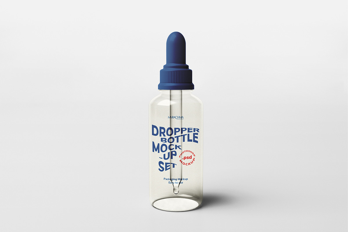 Dropper Bottle Mockup Set, a Product Mockup by Mirachma Project (Photo 3 of 7)