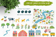 Fun at the Farm - Map Creator, an Object Illustration by Anna Ivanir (Thumbnail 9 of 12)