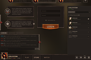 Burnblade UI, a Graphic by EvilSystem (Thumbnail 10 of 11)