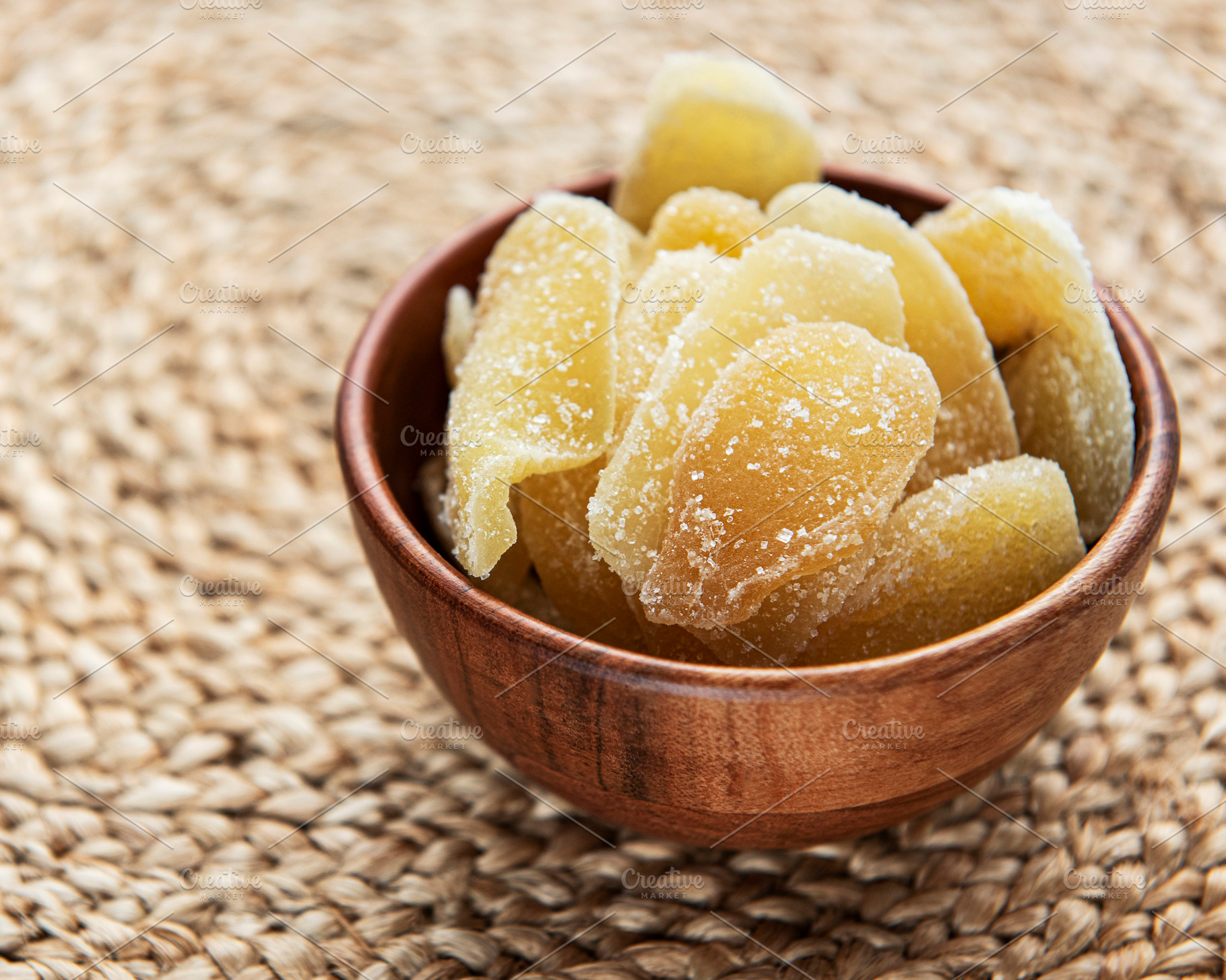 Sweet and spicy candied ginger, a Food & Drink Photo by Olena Rudo