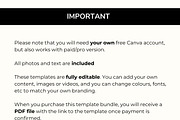 Skincare Canva Landing Page, a Social Media Template by Studio Suvelle (Thumbnail 7 of 9)