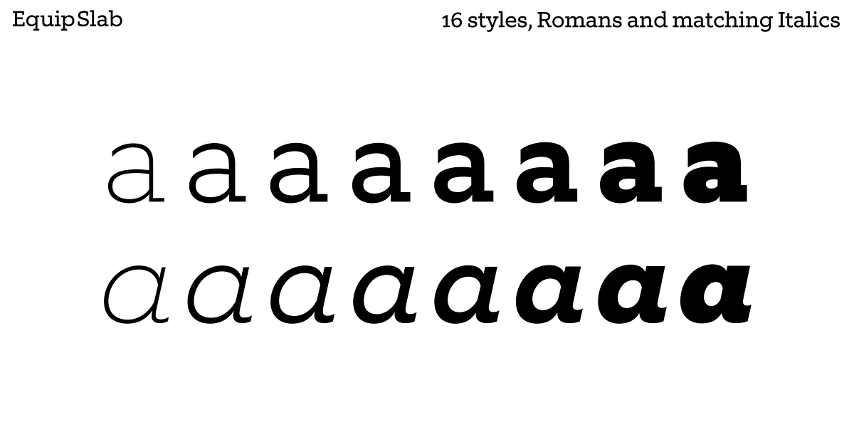 Equip Slab, a Slab Serif Font by Hoftype (Photo 10 of 15)