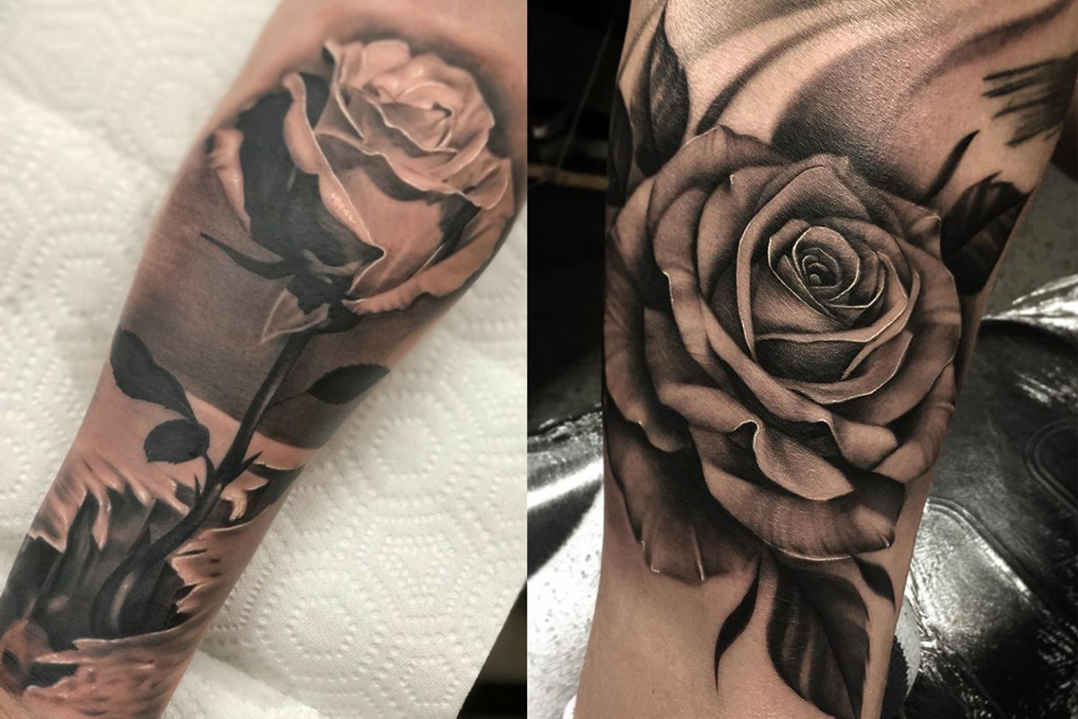 16k Rose tattoo bundle, a Nature Photo by ProcreateInk (Photo 3 of 9)