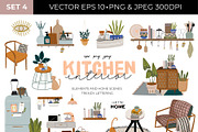 Home INTERIOR & House DECOR BUNDLE, an Object Graphic by Ruslana Lubenets (Thumbnail 14 of 41)