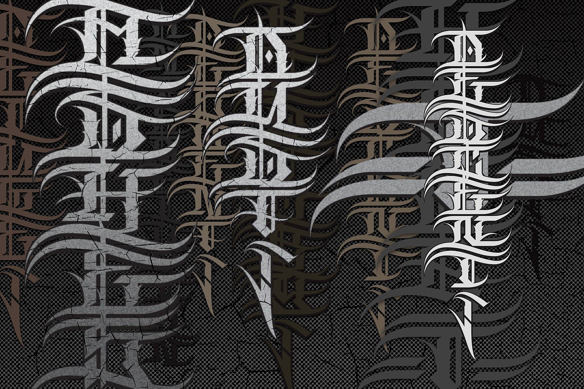 Graffiti Fonts | Descent Font Family, a Handwritten Font by Graffiti Fonts® (Photo 1 of 4)
