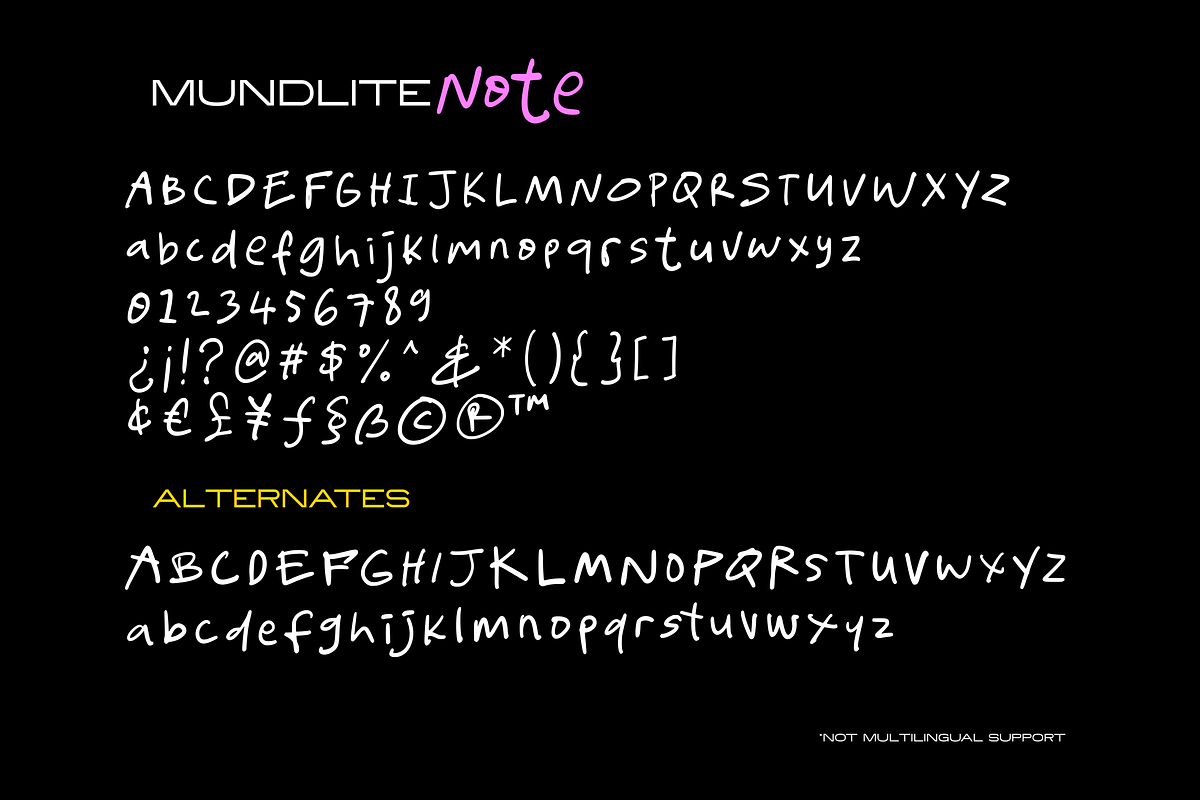 Mundlite Font Bundles, a Sans Serif Font by 24Design Studios (Photo 23 of 24)