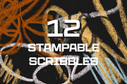 116 Stampable Procreate Textures, a Brush Add-On by Quiver Supply Co. (Thumbnail 8 of 9)
