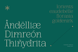 BLANCERA Display Serif