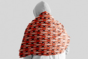 Orange Geometric Gradient Pattern, a Pattern Graphic by Neermana (Thumbnail 5 of 5)