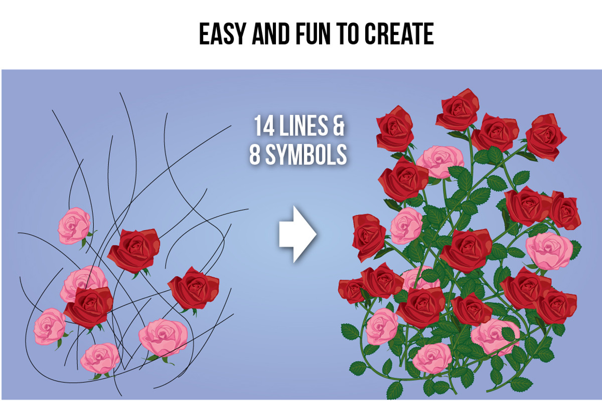 Flower Kit, a Brush Add-On by Industrial Artworks (Photo 4 of 5)