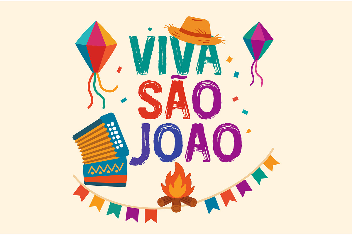 Viva São João Brazilian Festival, an Object Illustration by BishoyThabet
