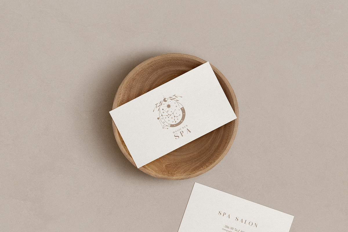 'MAGIC MOON' 22 LOGO TEMPLATES, a Branding & Logo Template by Luna Dreams (Photo 3 of 15)