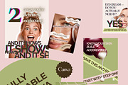 Skincare Instagram Carousel Canva, a Social Media Template by MOAROShop (Thumbnail 5 of 9)