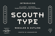 SCOUTH TYPE, a Font by SON OF THIRTEEN (Thumbnail 1 of 7)