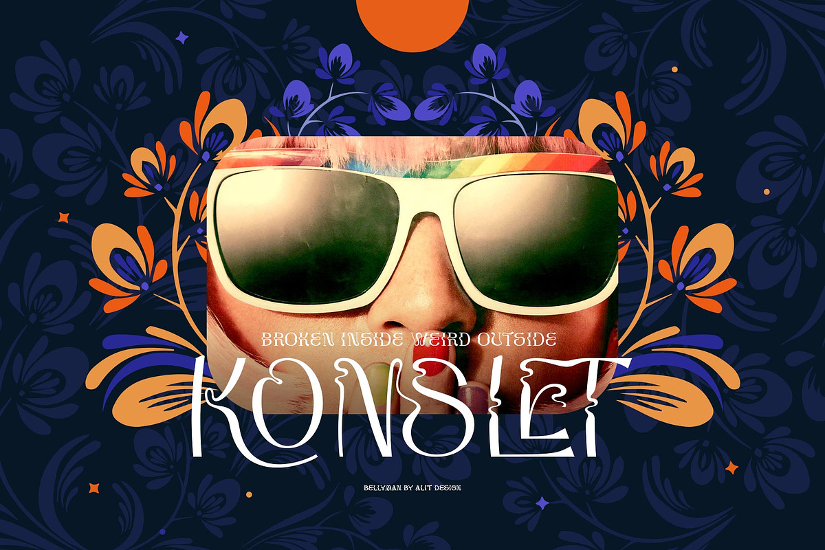 Bellyman Typeface, a Sans Serif Font by alit design (Photo 12 of 15)