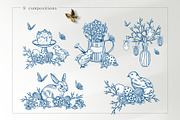 Easter Vector collection, a Decorative Illustration by Farida Bik (Thumbnail 4 of 13)