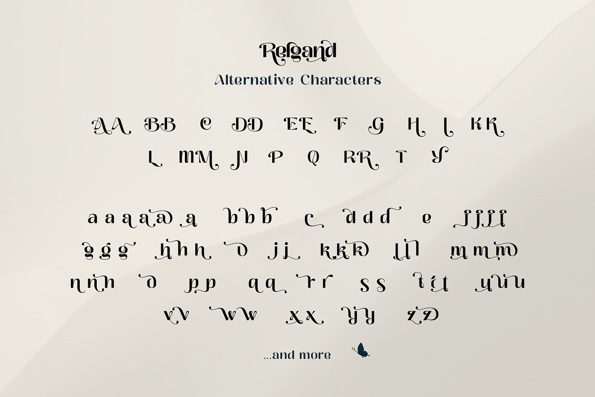 Relgand - Display Family Font, a Sans Serif Font by Ekahermawan (Photo 10 of 14)