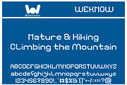 Adventurer font, a Font by weknow (Thumbnail 4 of 8)