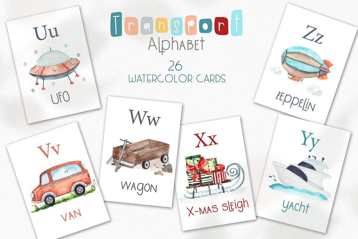 Transport BUNDLE 4 in 1, an Object Graphic by Ana-Sakuta (Photo 8 of 28)