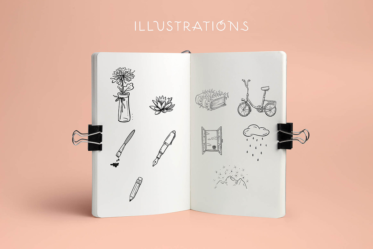 Nektarina Handwritten Font & Extras preview 8