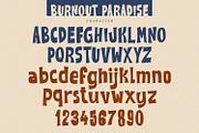 Burnout Paradise - Display Font, a Handwritten Font by Alpaprana (Thumbnail 8 of 10)