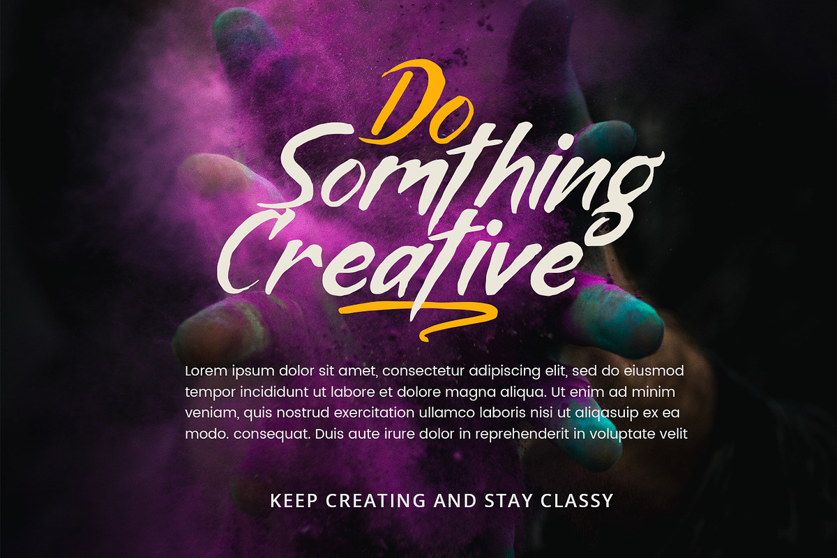 Creazy Xeon - Brush Font, a Script Font by Mytype Studio (Photo 5 of 8)