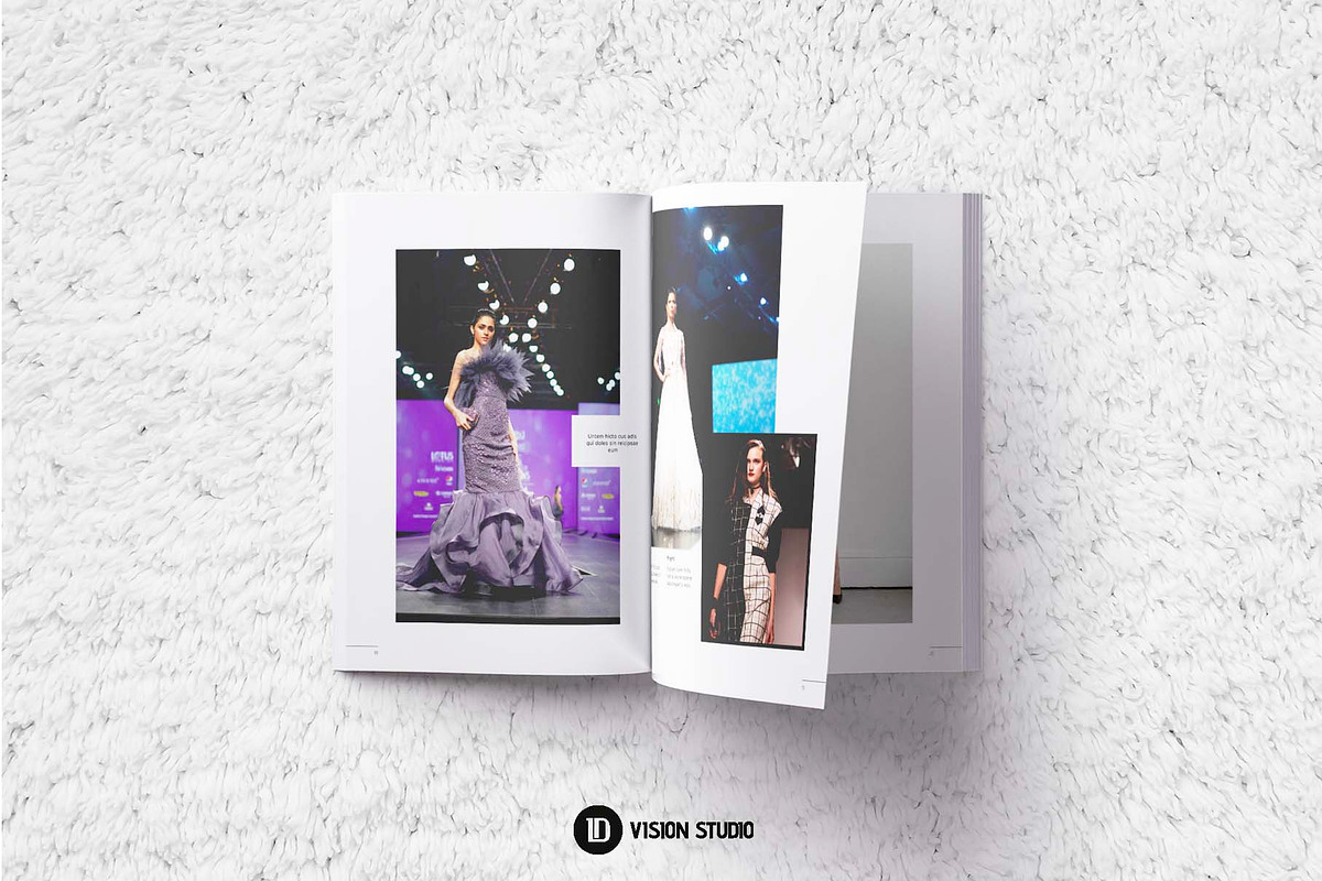 Fashion Lookbook Canva InDesign, a Brochure Template by ID Vision Studio (Photo 8 of 16)