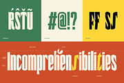 AO Hailstone - Condensed Display, a Sans Serif Font by OwunStudio (Thumbnail 5 of 18)