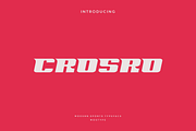 Crosro - Modern Sport Typeface, a Font by Letterna (Thumbnail 1 of 4)