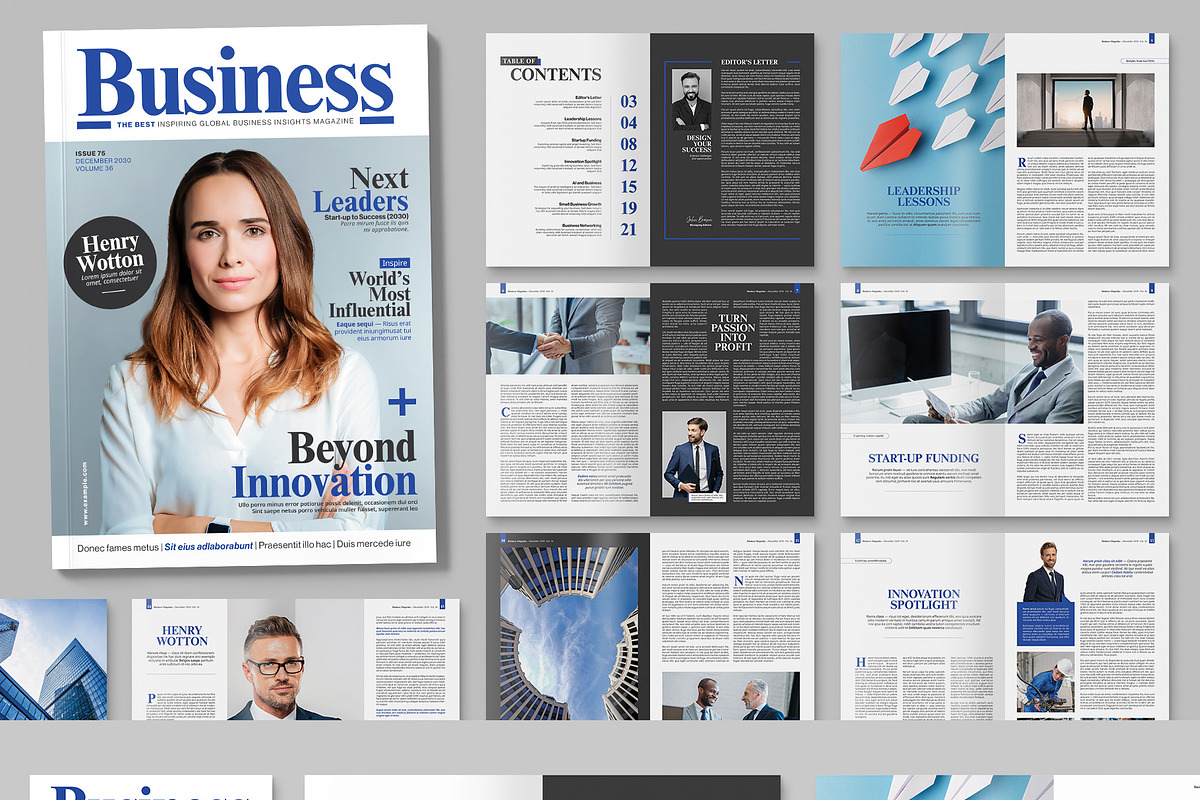 Business Magazine, a Magazine Template by BrandPacks (Photo 6 of 6)