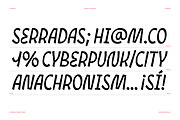 Cumbre | Slanted Wavy Display Font, a Sans Serif Font by Antipixel Type Studio (Thumbnail 3 of 16)
