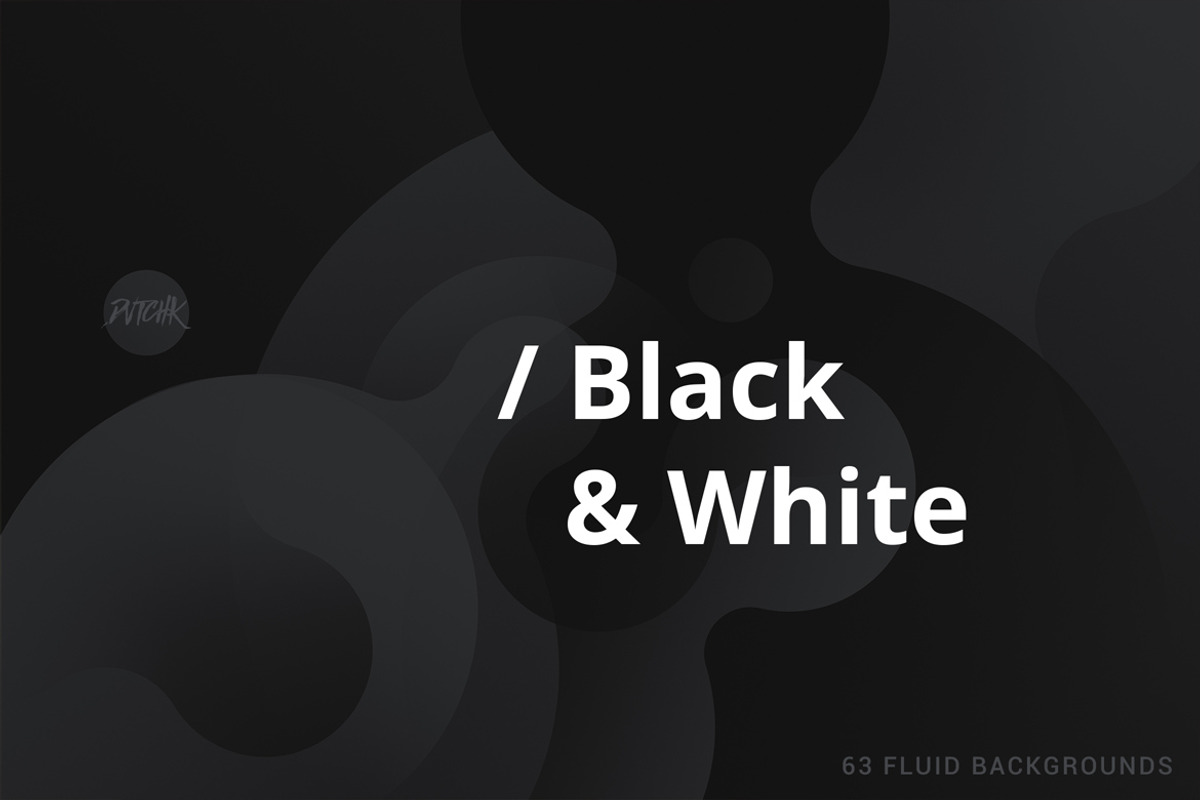 Black & White Soft Fluid Backgrounds, a Background Graphic by dvtchk (Photo 2 of 4)