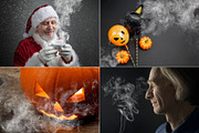 Smoke-Fog overlay, a Layer Style Add-On by vetre.antanaviciute (Thumbnail 2 of 4)