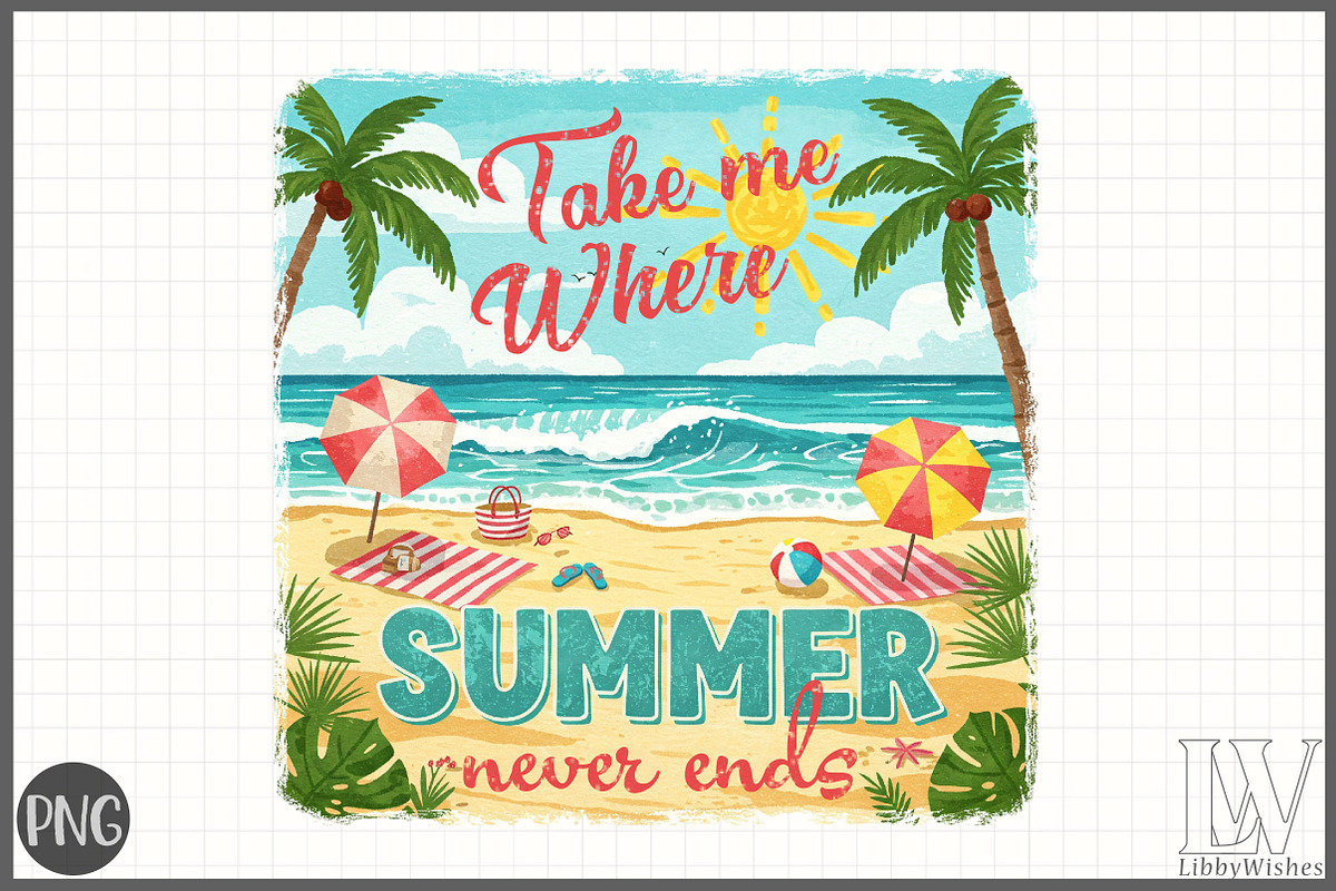Summer Brushstroke Png Summer Vibes, an Illustration by Libby Wishes (Photo 1 of 6)