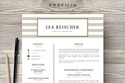 Word Resume & Cover letter Template, a Resume Template by Profilia Resume Boutique (Thumbnail 2 of 6)