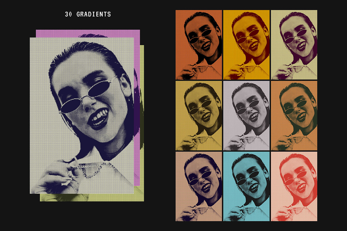 Retro Bitmap Photo Effect, a Layer Style Add-On by Shyeno (Photo 5 of 9)