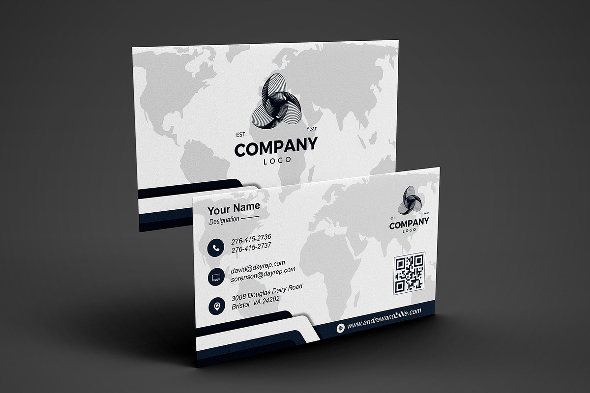 Business Card for Corporate Services preview 3