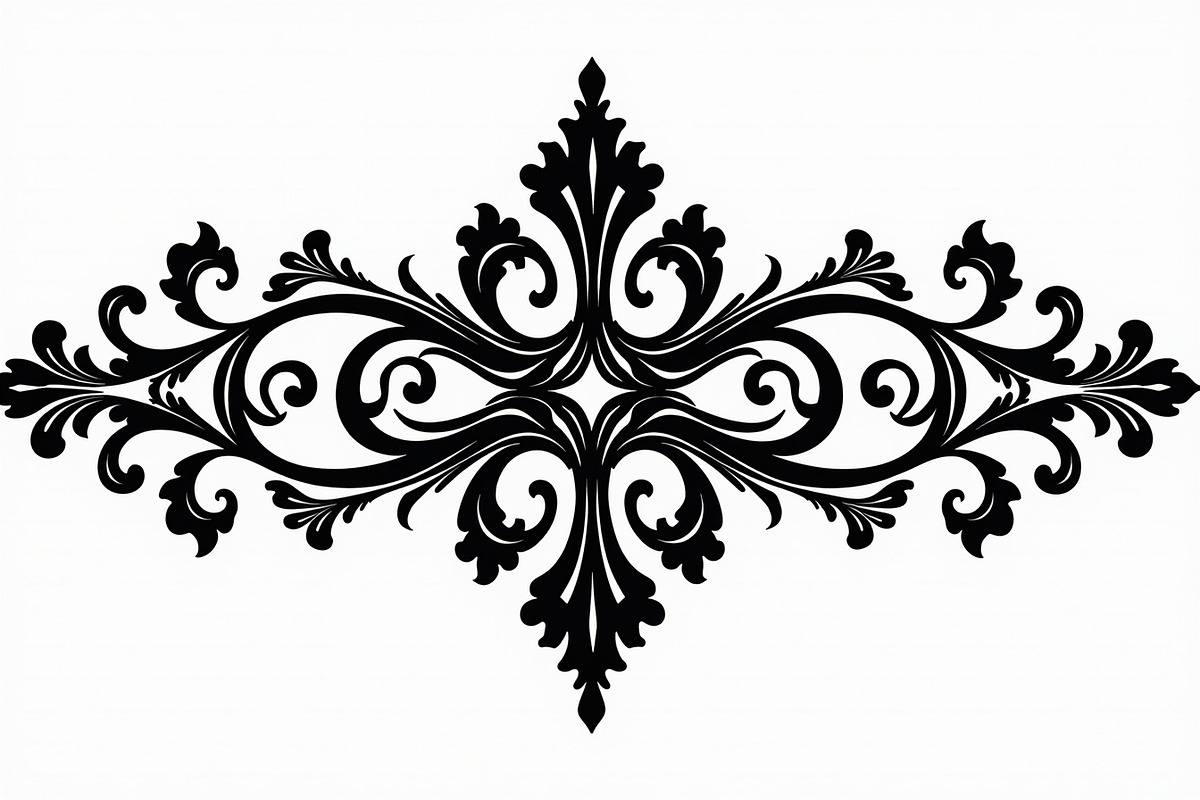 Victorian Scrollwork Ornament, an Illustration by Amazin_art (Photo 4 of 26)