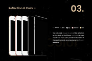 iPhone 7 & 7 Plus Mockups, an iPhone Mockup by Uidea (Thumbnail 3 of 5)