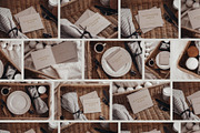 43 Boho Wedding Card Mockups, a Presentation Template by Artcoast Std. (Thumbnail 7 of 11)