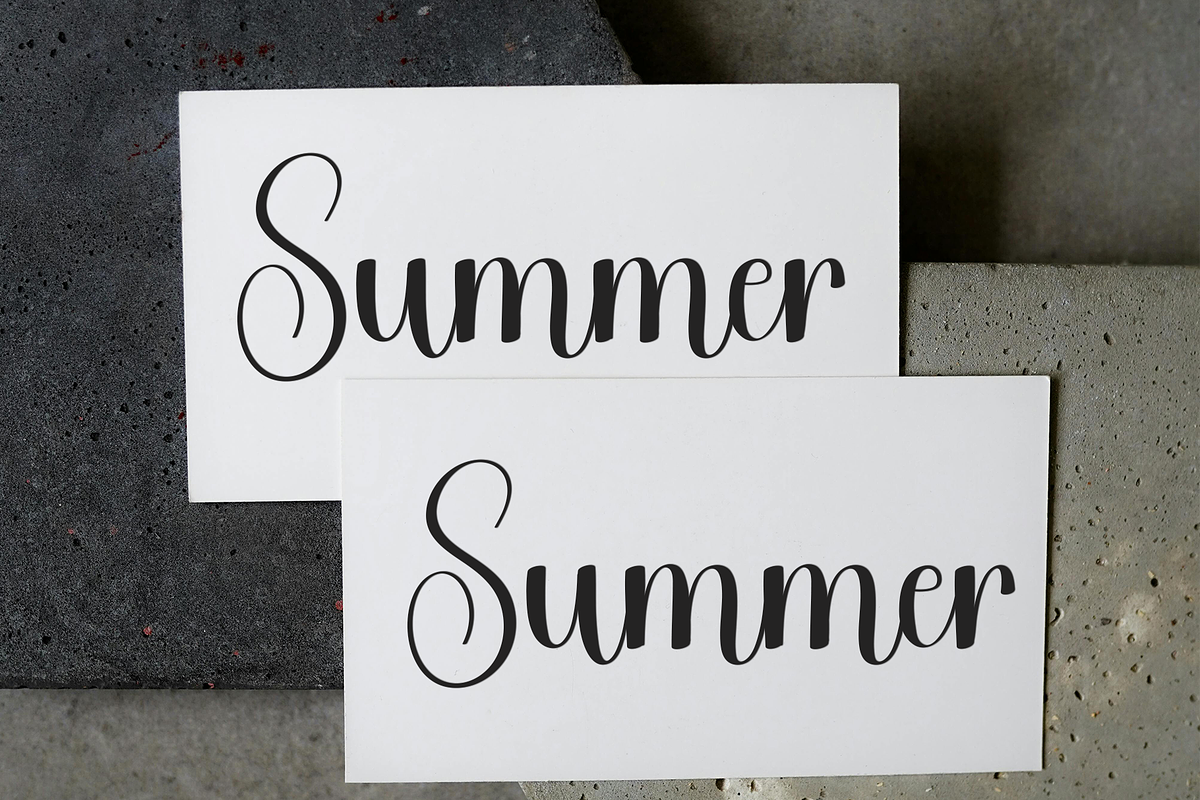 Weather Summer, a Handwritten Font by FreshTypeINK (Photo 8 of 8)