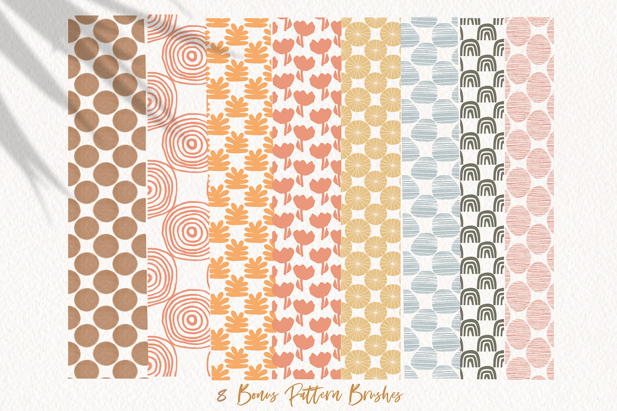 Abstract Shapes for Procreate & PS, a Decorative Illustration by Sweet Fig (Photo 6 of 11)