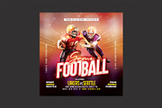 Football Game Flyer, a Flyer Template by DSGraphicDesign (Thumbnail 1 of 2)