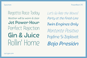 PowerBoat CPC, a Sans Serif Font by Christopher P. Cacho (Thumbnail 4 of 4)